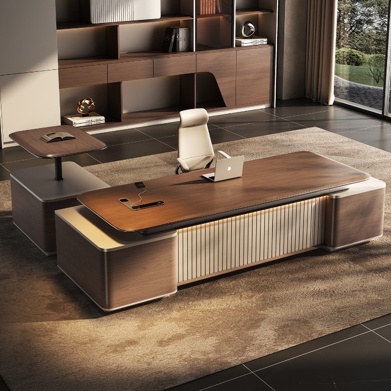 Office Furniture Custom - Midden-Oosten stijl directiebureau, high-end luxe bureau