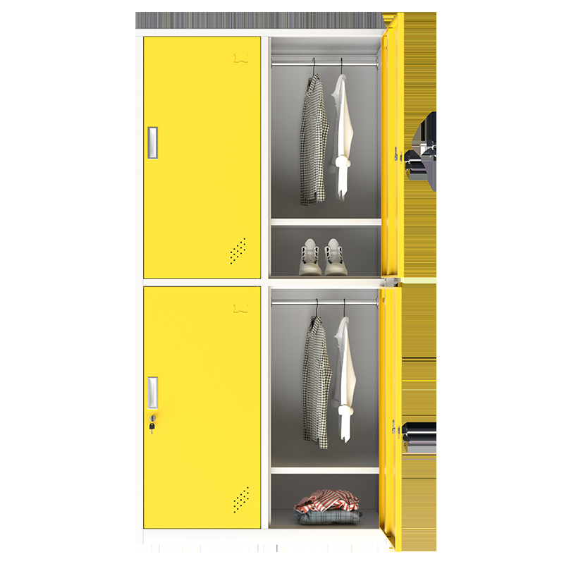 Locker Storage Metal - Groothandel Moderne 4-deurs stalen archiefkast voor