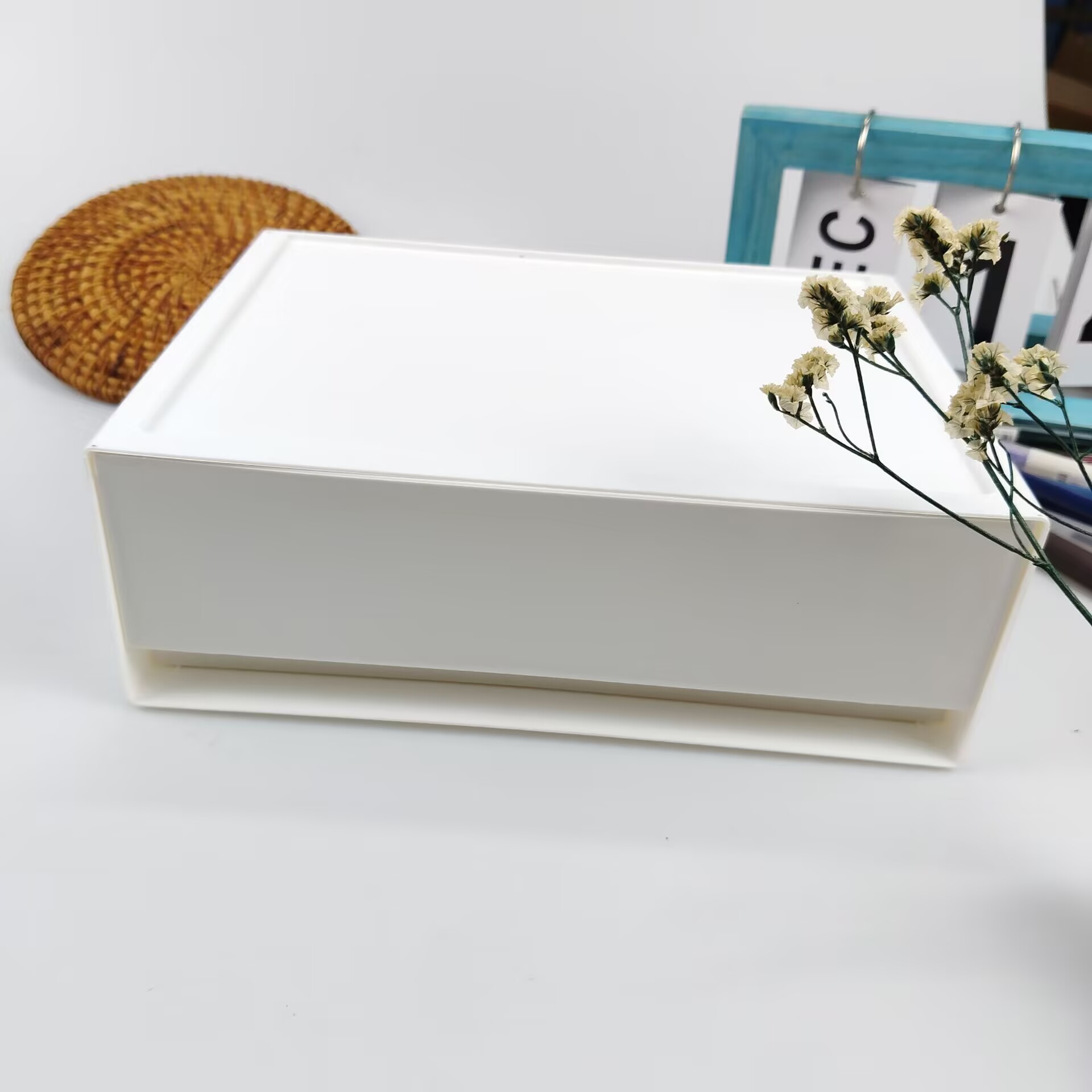 Cubicle Shelf Organizer - Desktop opbergdoos, lade, cosmetische plank, bureau,