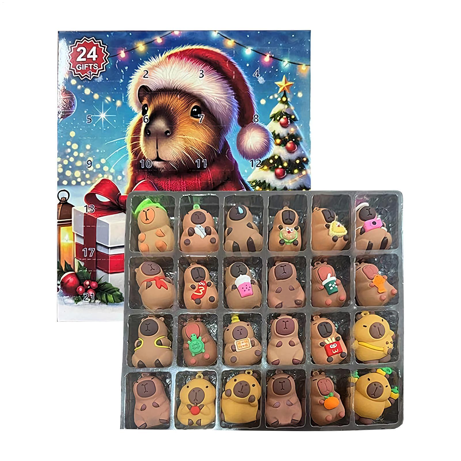 Cubicle Shelf Organizer - Nieuwe Capybara Kerst Countdown Kalender Adventskalender