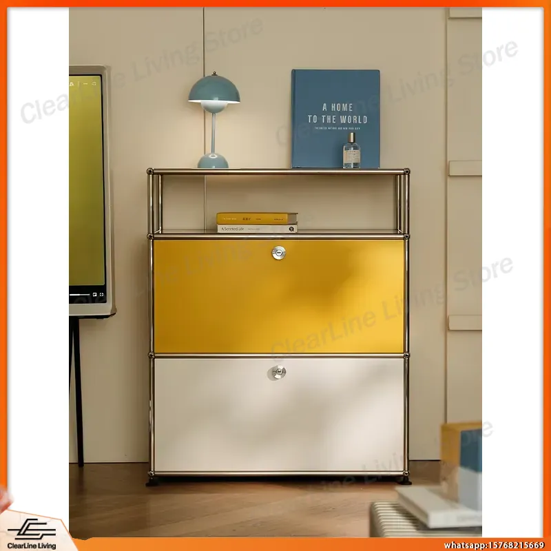 Office Furniture And Equipment - RVS opbergkast metalen sideboard dressoir voor
