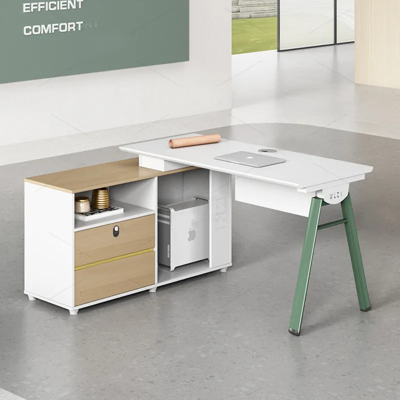 4-persoons bureau- en stoelens - Office Furniture Plan recensie en prijs