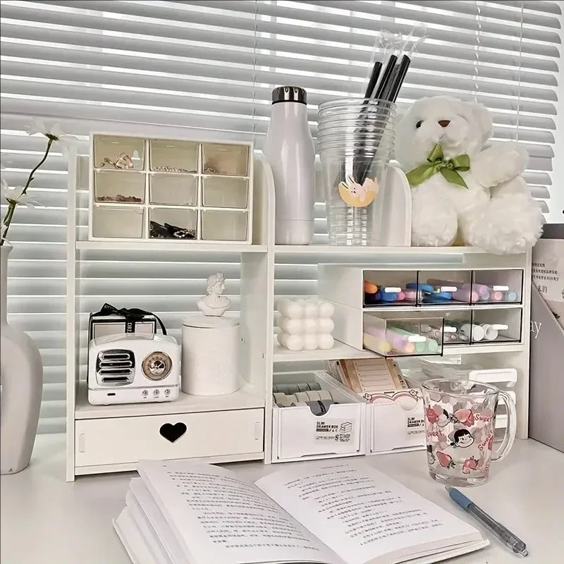 Dubbellaags Desktop Organizer  - Cubicle Shelf Organizer recensie en prijs