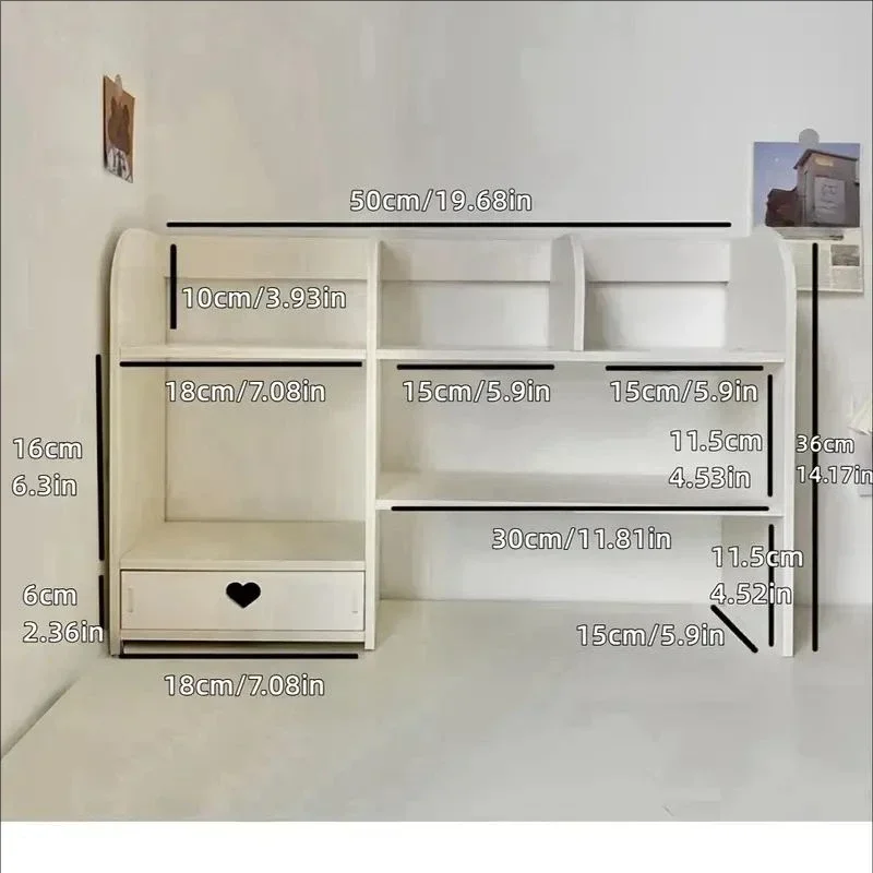 Dubbellaags Desktop Organizer  - Cubicle Shelf Organizer recensie en prijs