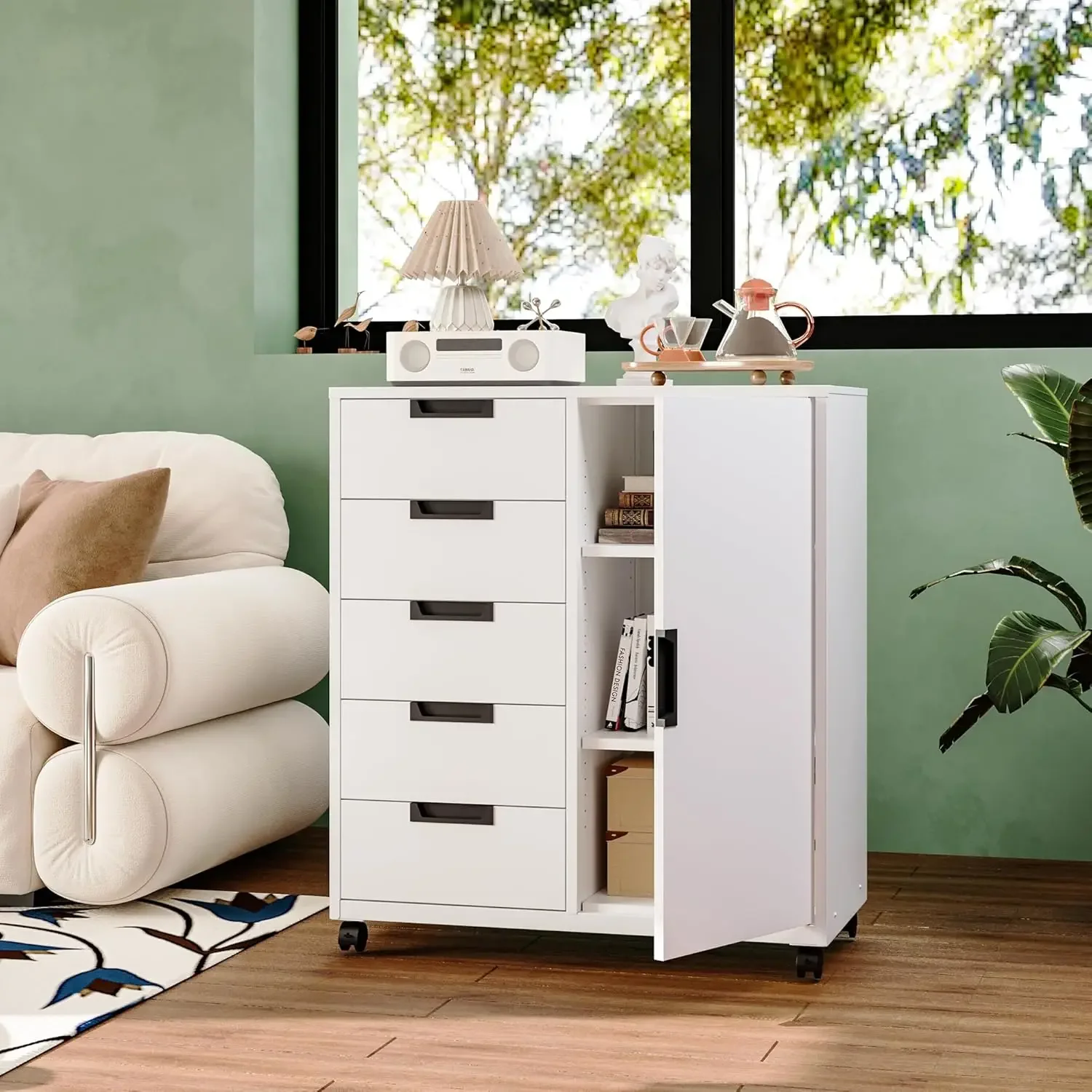 Opbergkast met 5 laden, deur e - File Cabinet Lateral recensie en prijs