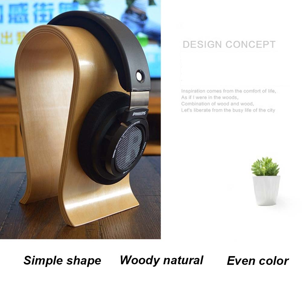 U Vorm Houten Koptelefoon Stan - Cubicle Shelf Organizer recensie en prijs