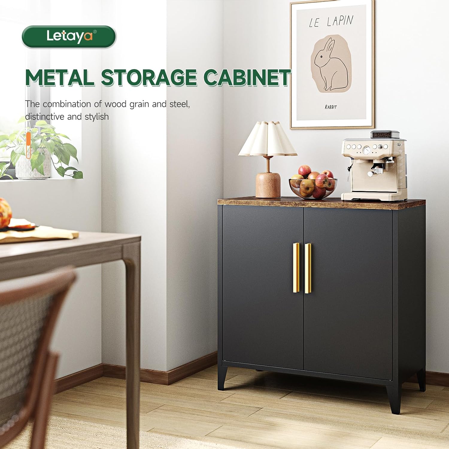 Metalen opbergkast met deuren  - Credenza Office Storage recensie en prijs