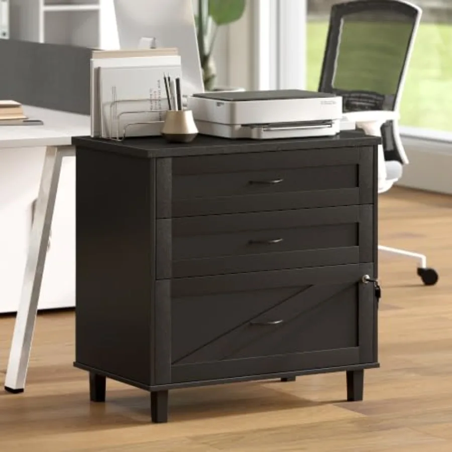 Houten archiefkast met 3 lades - File Cabinet Lateral recensie en prijs
