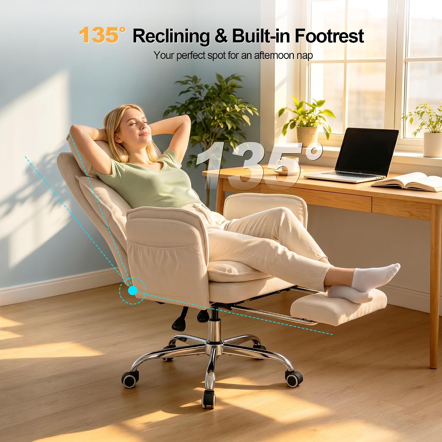 Bureaustoel met opklapbare arm - Office Furniture Custom recensie en prijs