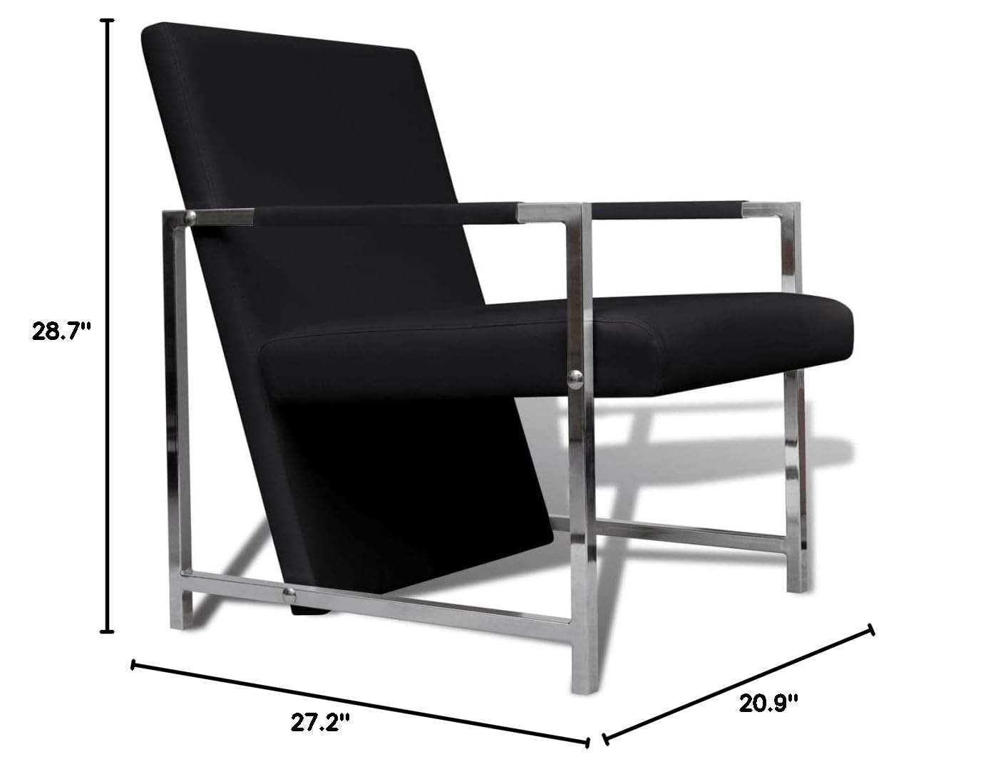 Hoge rug kubusvormige fauteuil - Office Furniture Custom recensie en prijs