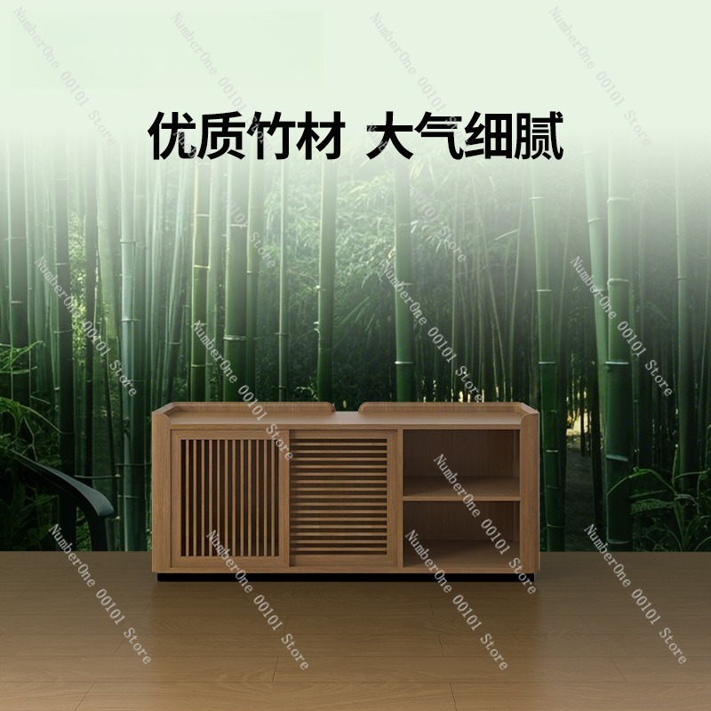 Elegante bureaukast van bamboe - Credenza Office Storage recensie en prijs