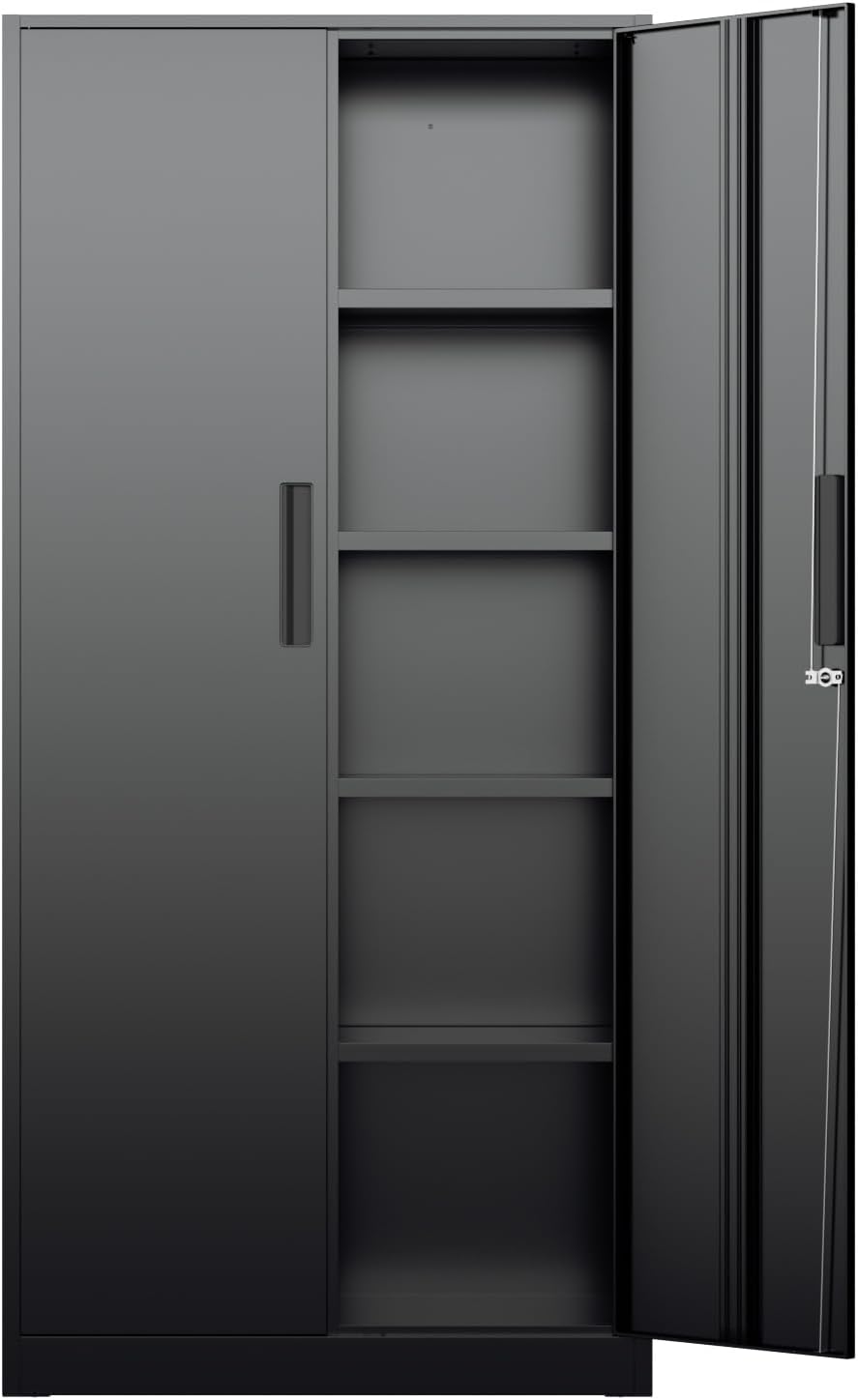 Hoge metalen opbergkast, afslu - Locker Storage Metal recensie en prijs
