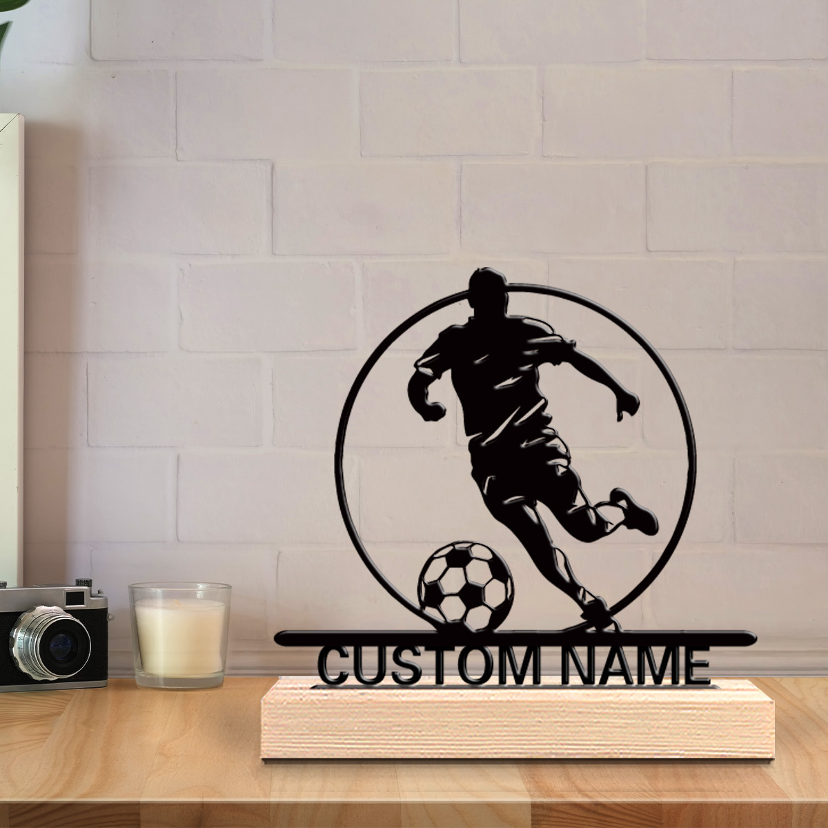 Aangepaste voetbalspeler metal - Office Furniture Custom recensie en prijs