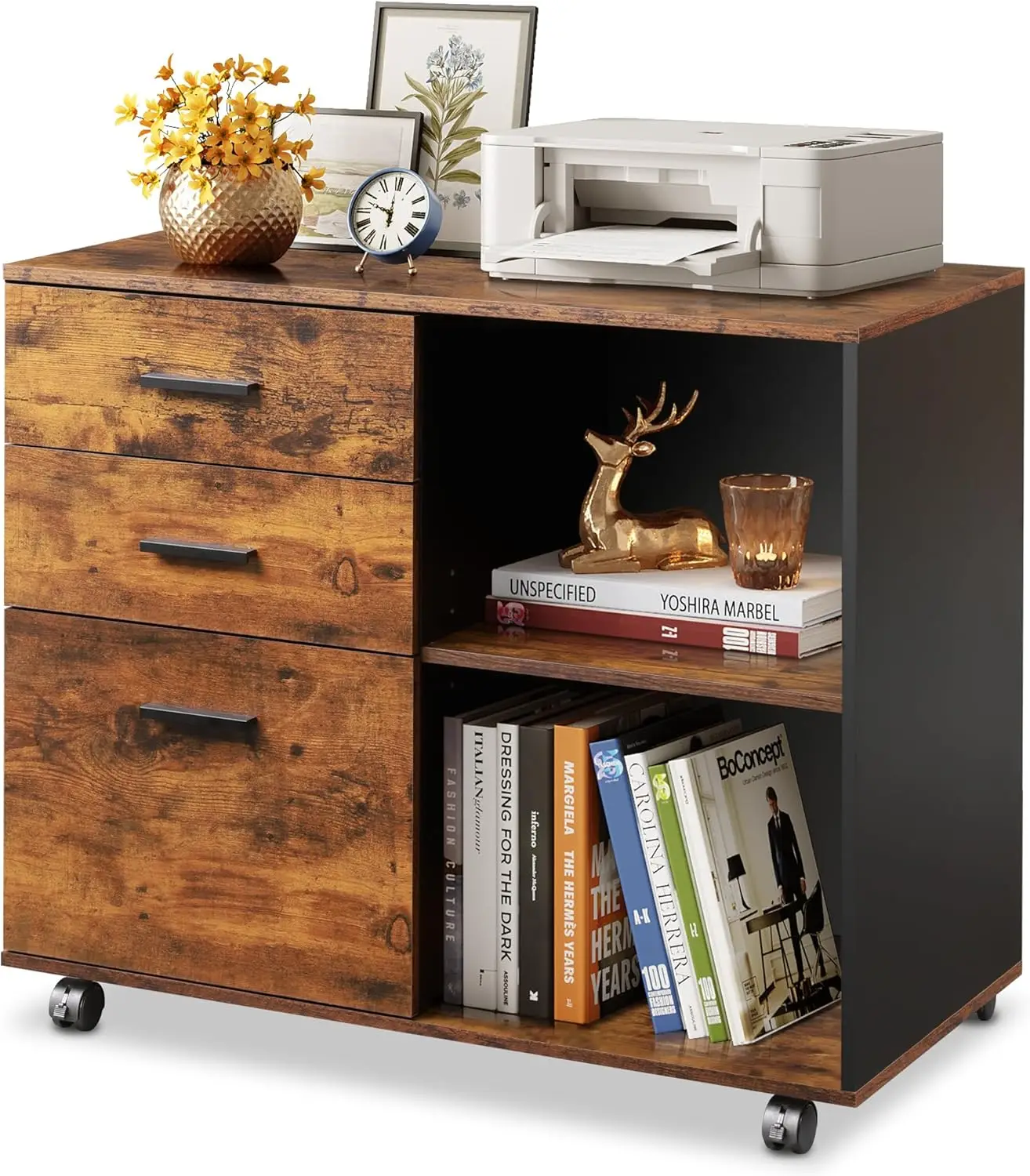Mobiele archiefkast met 3 lade - File Cabinet Lateral recensie en prijs