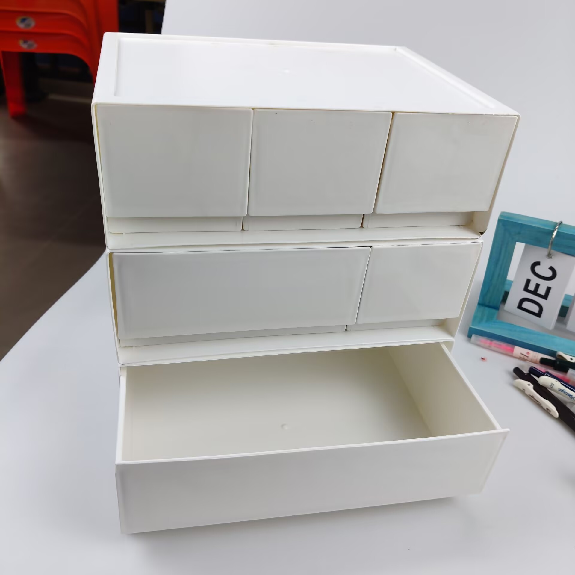 Desktop opbergdoos, lade, cosm - Cubicle Shelf Organizer recensie en prijs