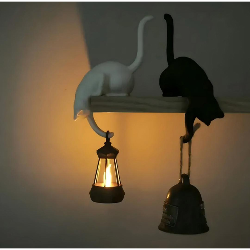 Gotische Kat Plankhaak met Lan - Cubicle Shelf Organizer recensie en prijs