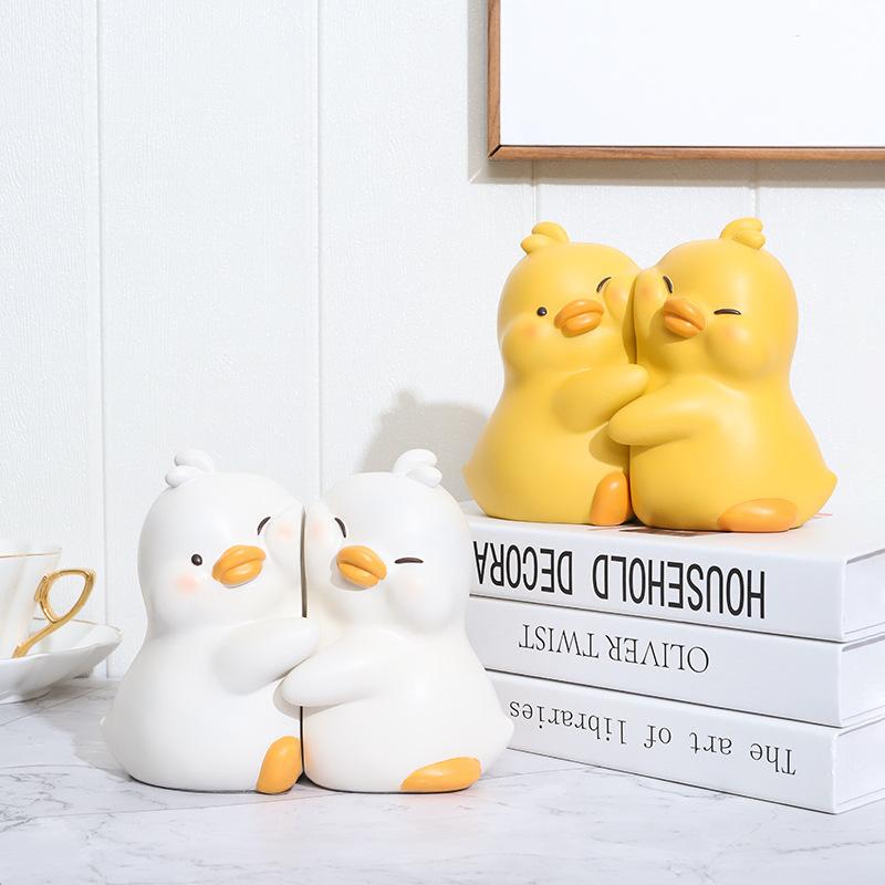 Mooie Cartoon Eend Knuffelen D - Cubicle Shelf Organizer recensie en prijs